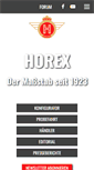 Mobile Screenshot of horex.com